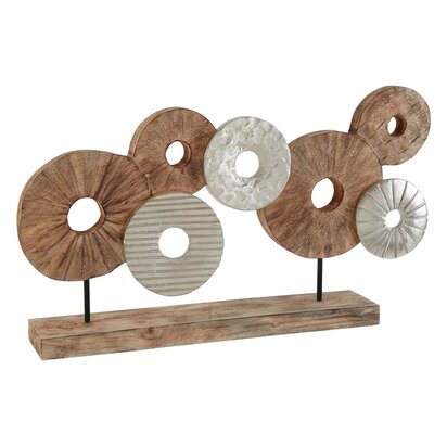 Jularbury 7 Disc Wooden Sculpture