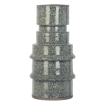 Valerton Grey Speckled Earthenware Vase