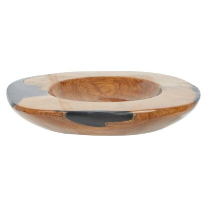 Noreyham Teak Wood & Resin Bowl