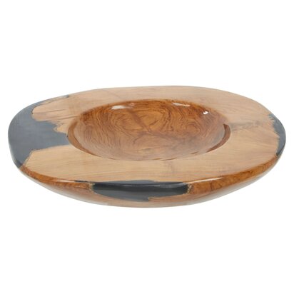Noreyham Teak Wood & Resin Bowl
