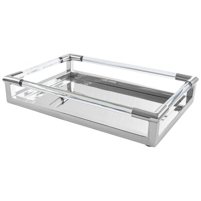 Mariswell Silver Finish Rectangular Tray
