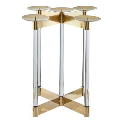 Mariswell Gold Finish Candelabra.