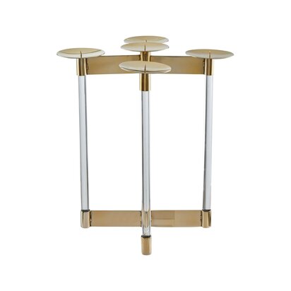 Mariswell Gold Finish Candelabra.