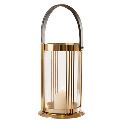 Valinwod Large Gold Finish Lantern