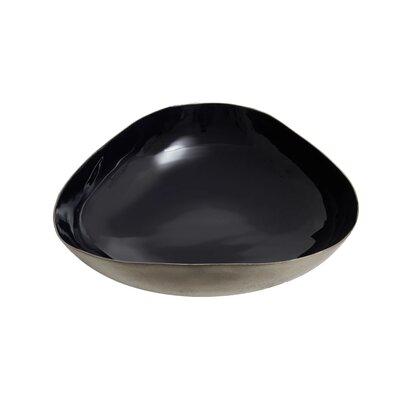 Emenwell Navy Blue And Gold Trinket Bowl