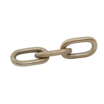 Weseford Small Gold Aluminium Chain Sculpture