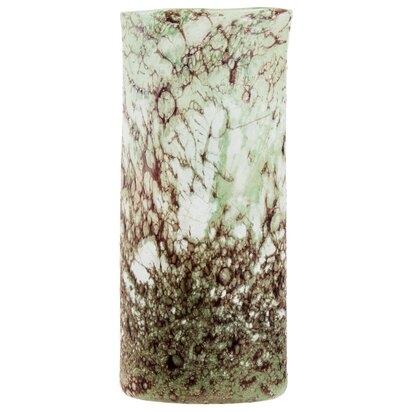 Juliamere Small Glass Marble Effect Vase