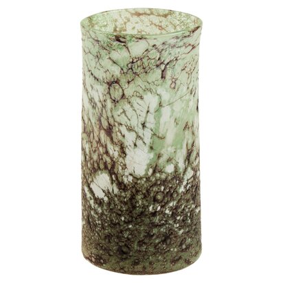 Juliamere Small Glass Marble Effect Vase