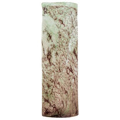 Juliamere Large Glass Marble Effect Vase