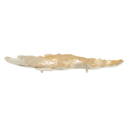 Maronell Large Ombre Silver and Gold Finish Dish