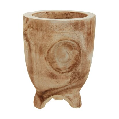 Emermont Small Natural Wooden Planter