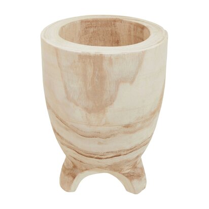 Emermont Large Natural Wooden Planter