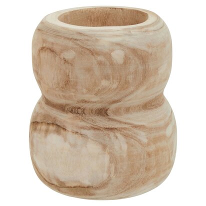 Emermont Natural Wooden Vase