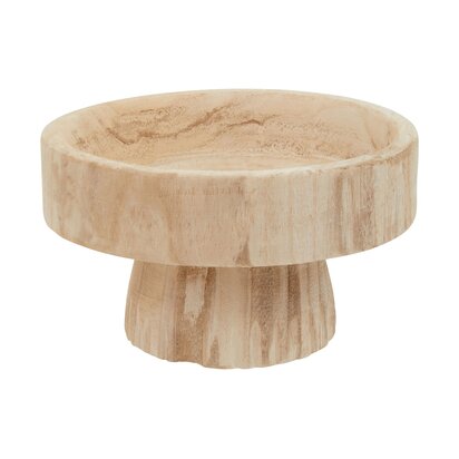 Emermont Natural Engraved Round Bowl