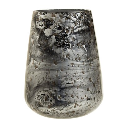 Caliswick Grey Marble Effect Small Vase