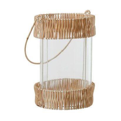 Beaubury Natural And White Large Lantern