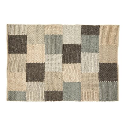 Niaestead Jango Small Grid Design Rug