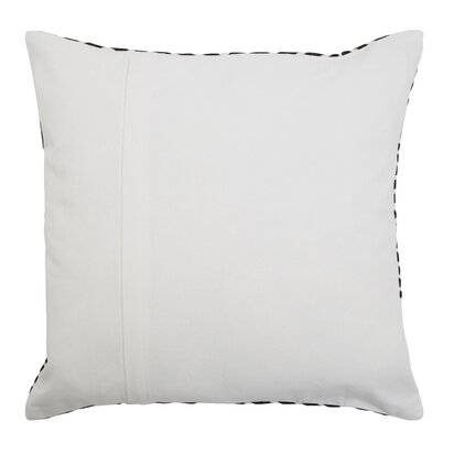 Niaestead Ozella Black And White Square Embroidered Cushion