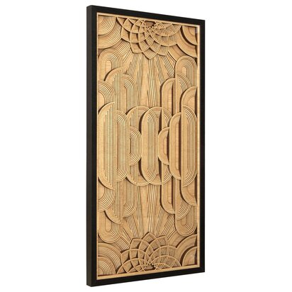 Melincombe Deco Wood Carving Wall Art