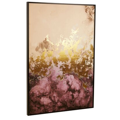 Norowden Cream And Mauve Wall Art