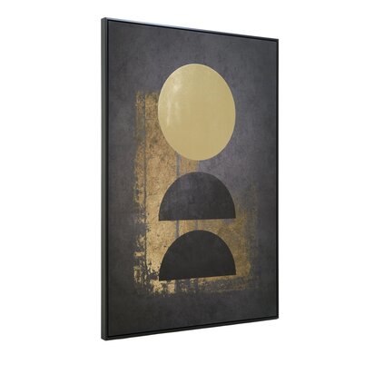 Norowden Gold Foil Canvas Wall Art