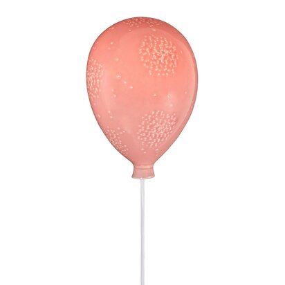 Arinridge Kids Pink Balloon Ceramic Wall Night Light