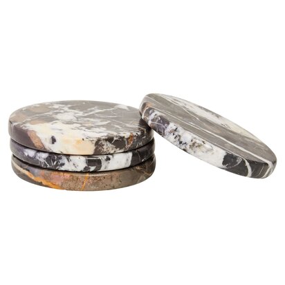 Elowmere Set of 4 Marble Coasters